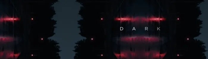 imagem abstrata da abertura de Dark